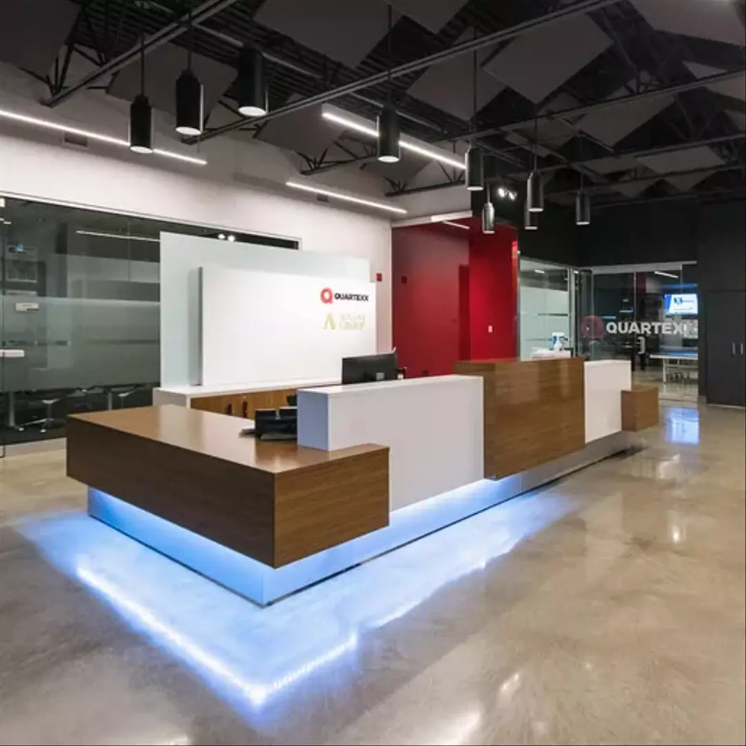 Quartexx office reception desk